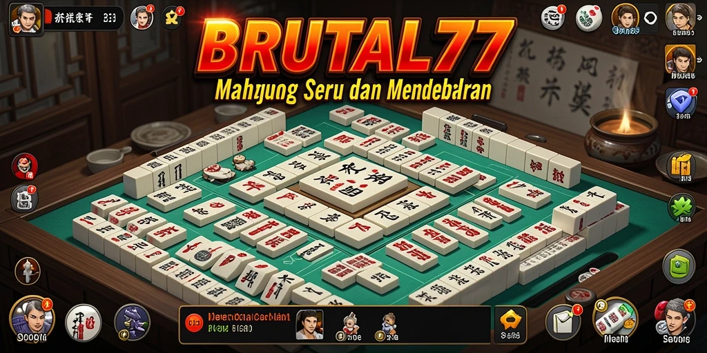 Screenshot dari gameplay Mahjong yang menantang dan menyenangkan