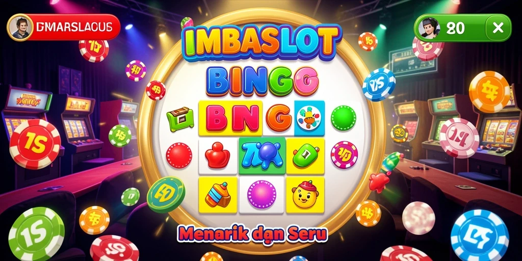 Screenshot gameplay IMBASLOT menampilkan aksi seru permainan Bingo.