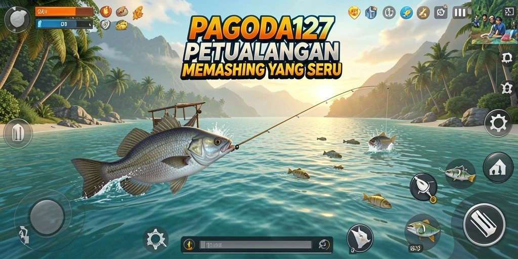Gameplay memancing yang menakjubkan dan realistis di PAGODA127.