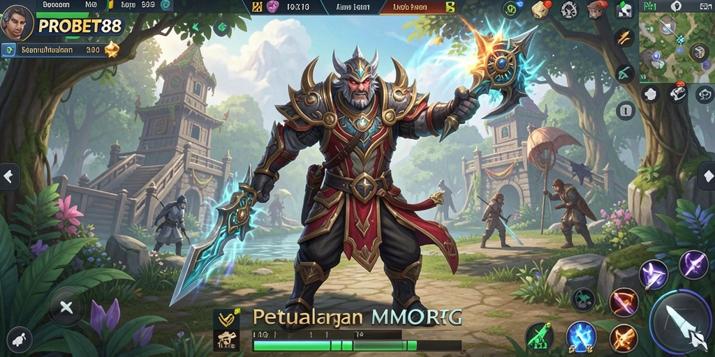 Tampilan gameplay yang mendebarkan dalam PROBET88.