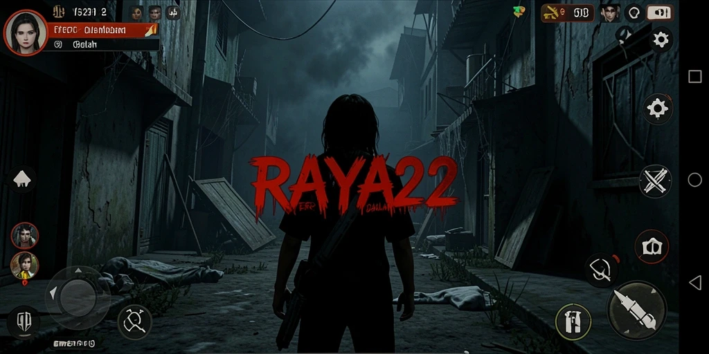 Gameplay RAYA22 yang penuh teror dan misteri.
