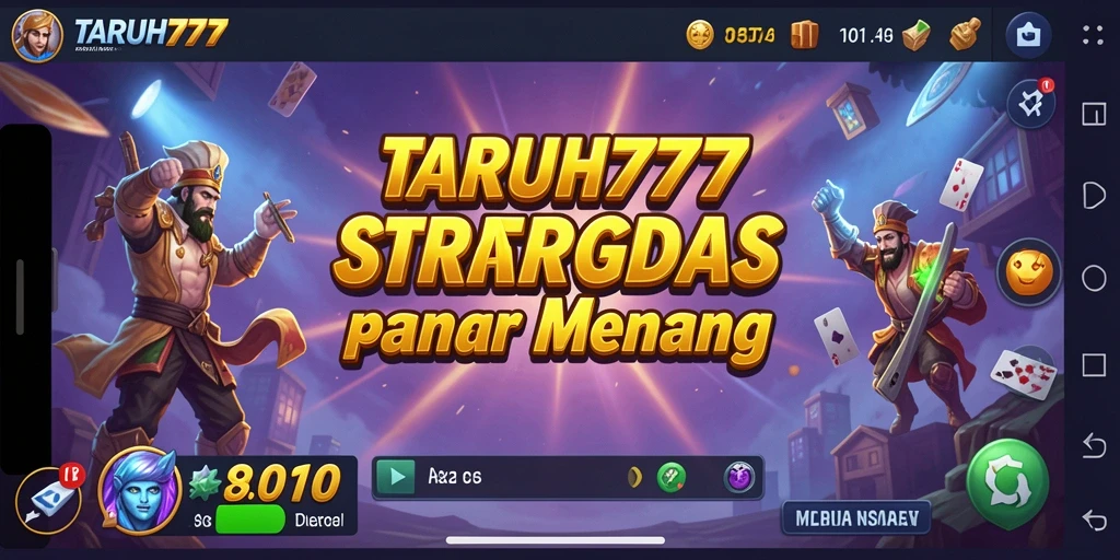 Tampilan gameplay TARUH777 yang penuh aksi dan strategi.