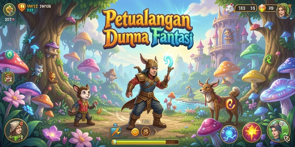 Screenshot VW108 menampilkan aksi seru dalam dunia petualangan yang menakjubkan.